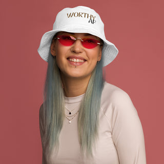 Worthy AF Organic bucket hat