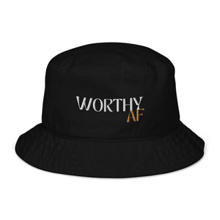 Worthy AF Organic bucket hat