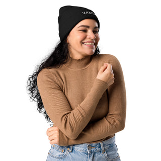 Worthy AF Organic ribbed beanie