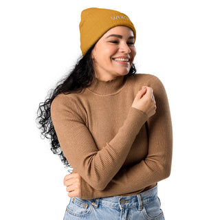 Worthy AF Organic ribbed beanie