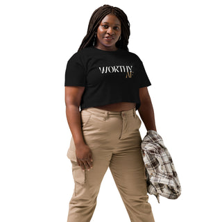 Worthy AF Women’s crop top