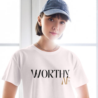 Worthy AF Women’s crop top