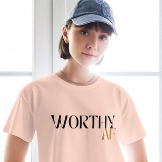 Worthy AF Women’s crop top