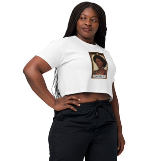 Worthy AF Empress Tarot Card Women’s crop top