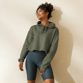 UNCONVENTIONAL AND UNAPOLOGETIC CROP HOODIE