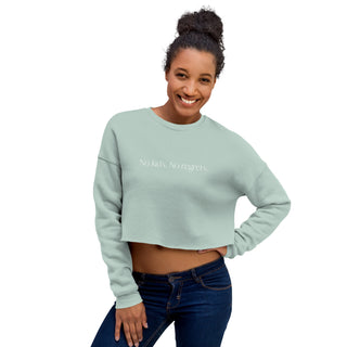 No kids. No regrets. Crop Sweatshirt