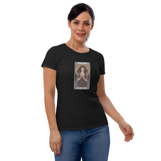 High Priestess Tarot Card - Women's short sleeve t-shirt