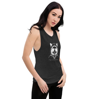 P*ssies over preschoolers. Ladies’ Muscle Tank